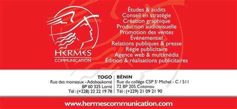 hermes communication lome|Hermes parfum communication.